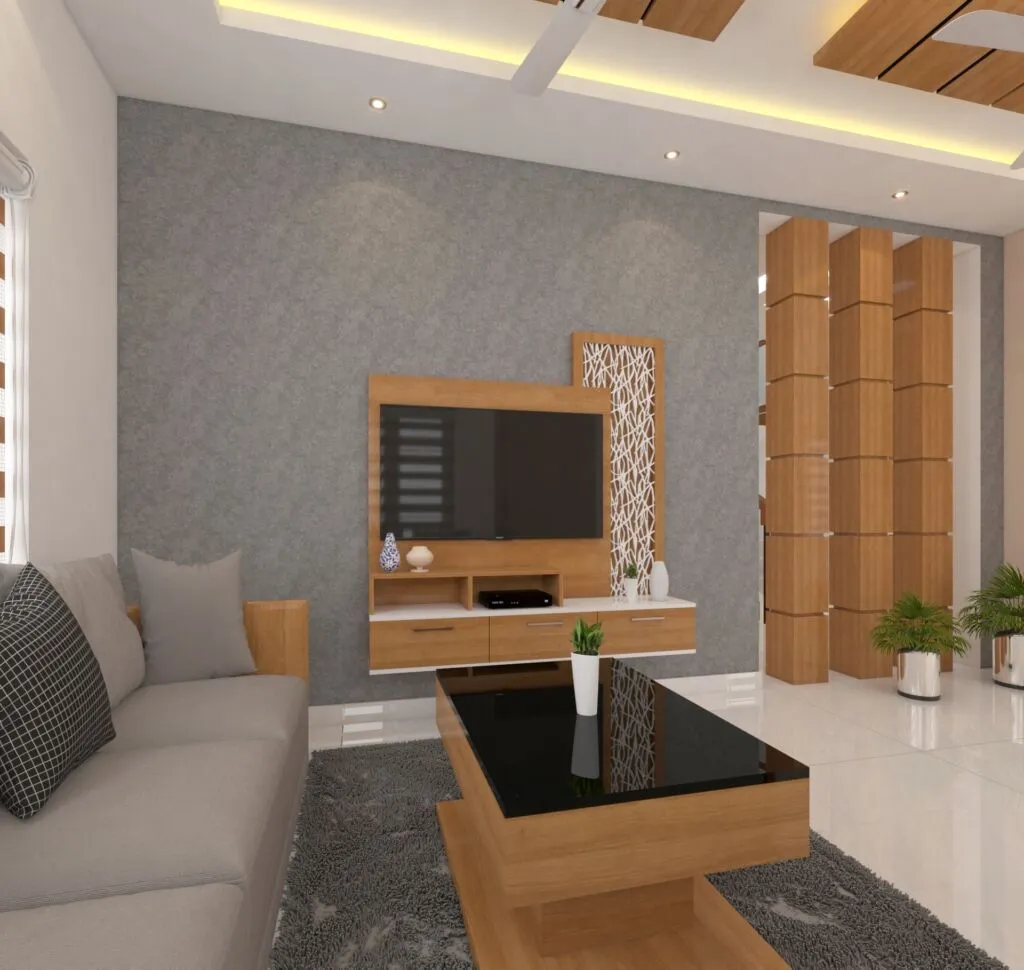 Ddavs interior institute students living room design